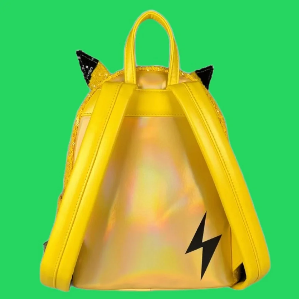 Loungefly Pokemon Sequin Pikachu Mini Backpack - Picture 2 of 4